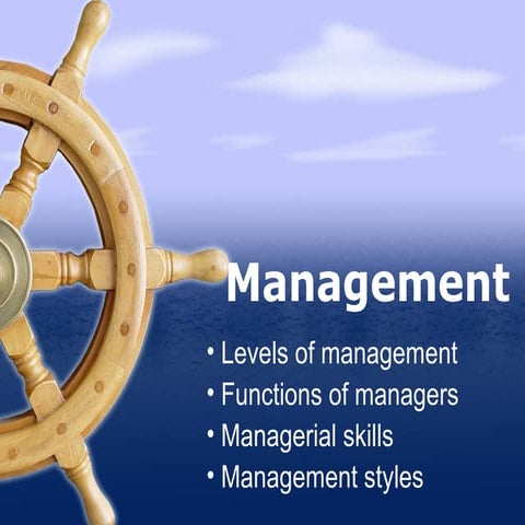 Management styles