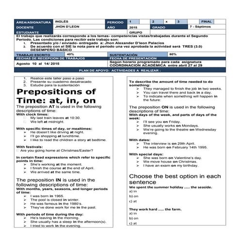 Aca f16 actividades - plan de apoyo apa 7mos  2do periodo