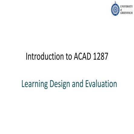 Acad1287 introduction