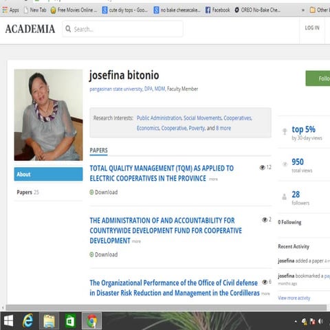 Various Studies in Public Adminstration