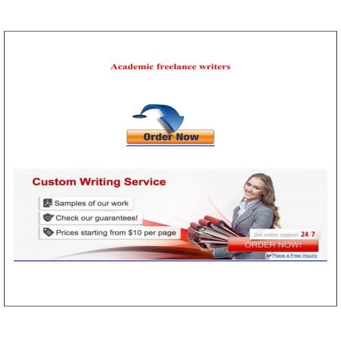 Academic freelance-writers