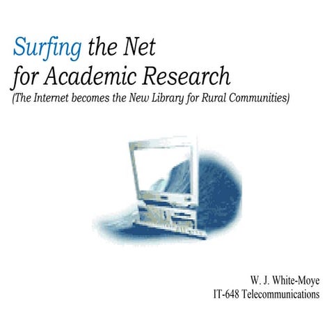 Academic Research on the Internet is New Library in Rural America