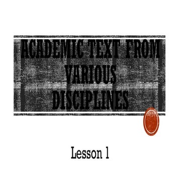 Academic-Text-from-various-discipline-Lesson-1.pptx