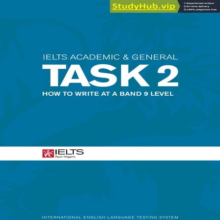 Academic And General Task 2 How To Write At A 9 Level | PDF
