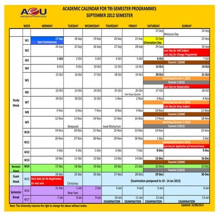 Academic calendar for_tri-semester_programmes_for_september_semester_2012_-_r...