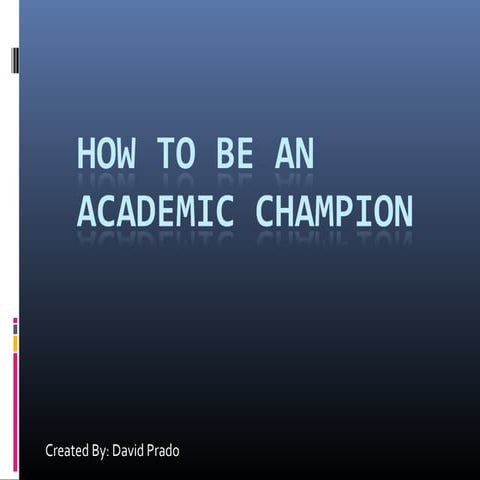 Academic champ