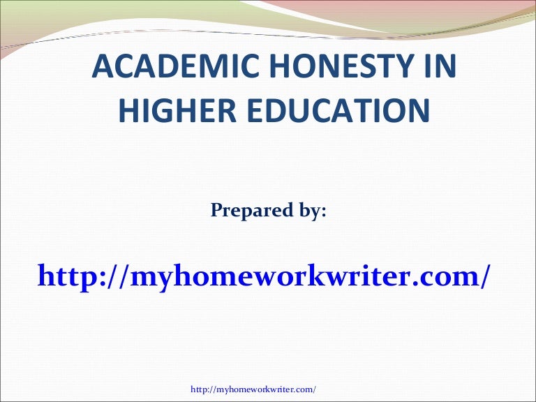 Academic Dishonesty