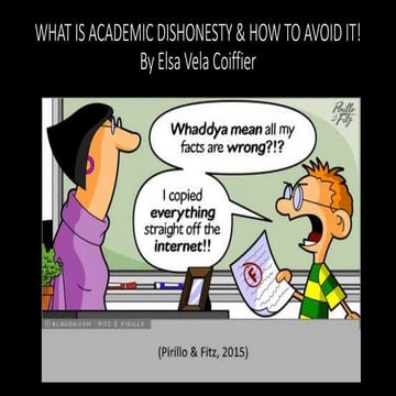 Academic dishonesty presentation
