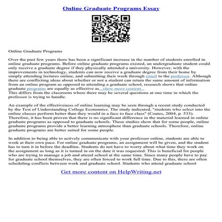 Academic Essays Online