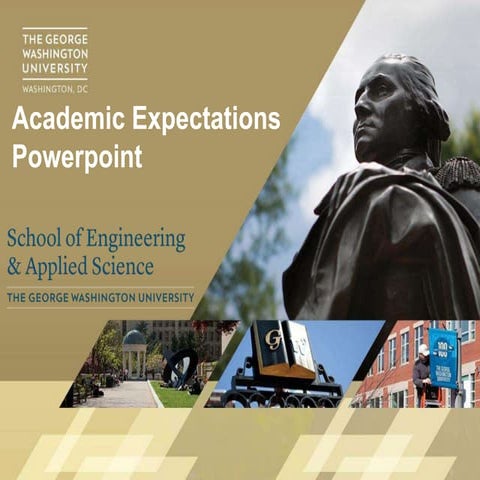 GW SEAS Academic Expectations Workshop