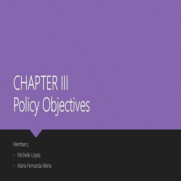 Education policy aspects 