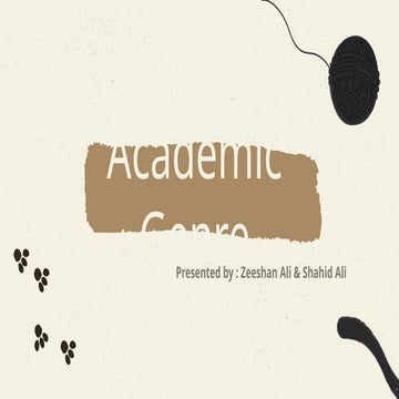 Academic Genre PPT by Zeeshan's GROUP (3).pptx