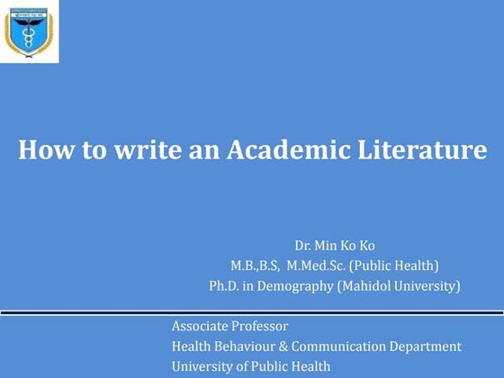 Writing a survey report | PPT