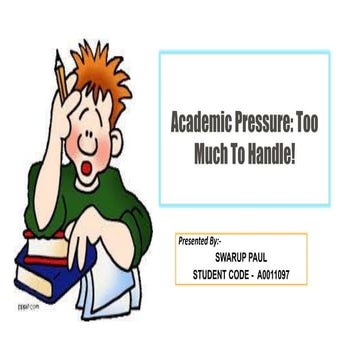Academic pressure