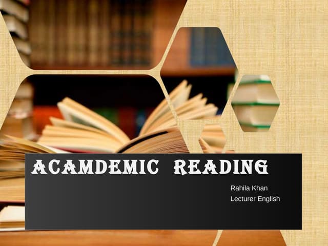 Academic Reading