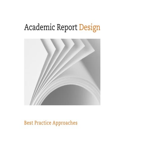 Academic report design | PDF | Desktop Publishing | Computer Software ...