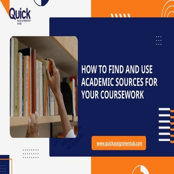 Strategies for Locating Reliable Academic Sources for Coursework