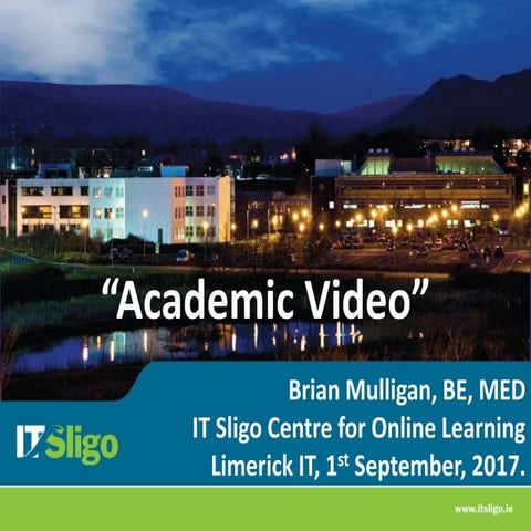 Academic Video