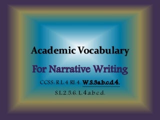 'narrative writing' on SlideShare