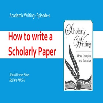 Academic writing