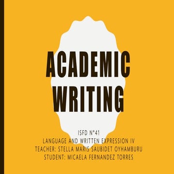 Academic writing
