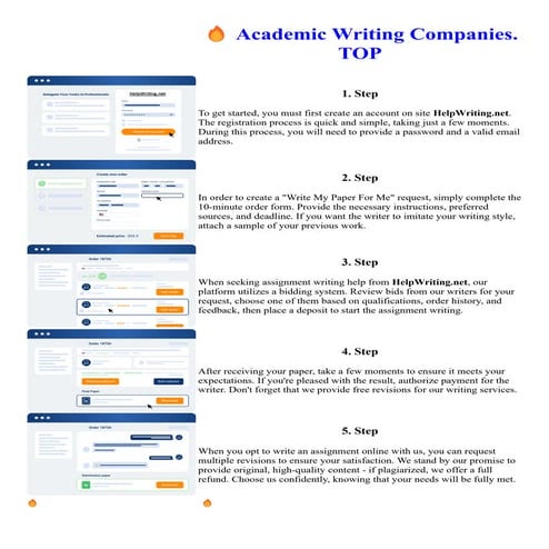 Academic Writing Companies. TOP. Online assignment writing service.