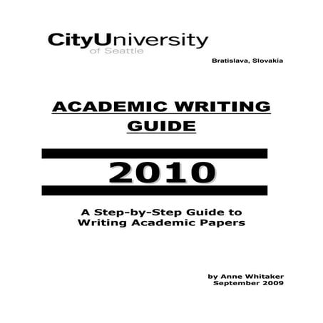 Academicwritingguide