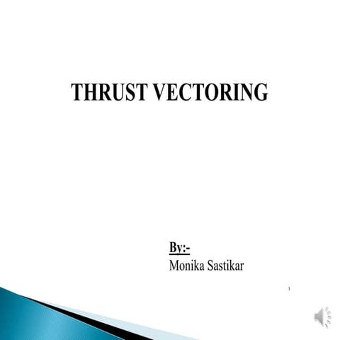 Thrust vectoring