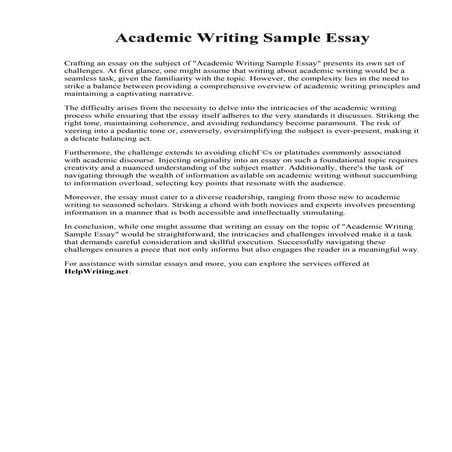 Academic Writing Sample Essay.pdf