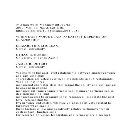 Employee Voice for the Organizations & its forms | PDF