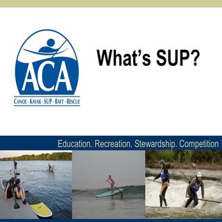 2015 IBWSS Presentation: What's SUP? 