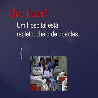 A cama do Hospital