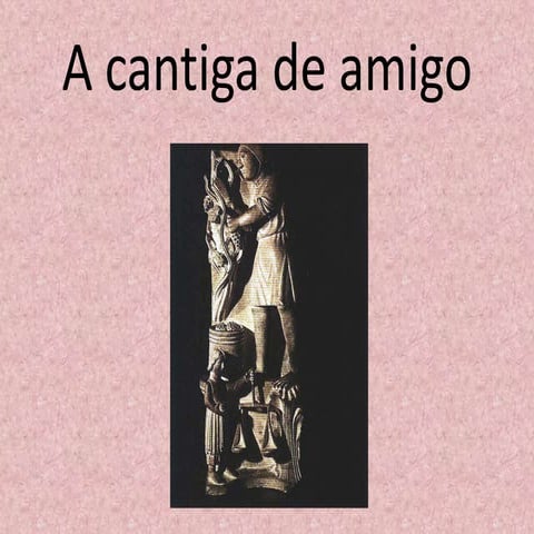 A cantiga de amigo
