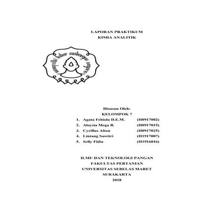 Acara 2 Kompleksometri 