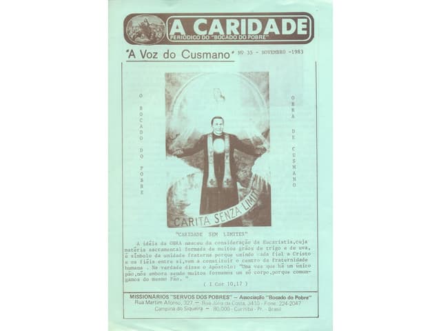 A caridade   n. 35, novembro. 1983