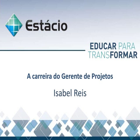 Apresentação - PMI | PPTX