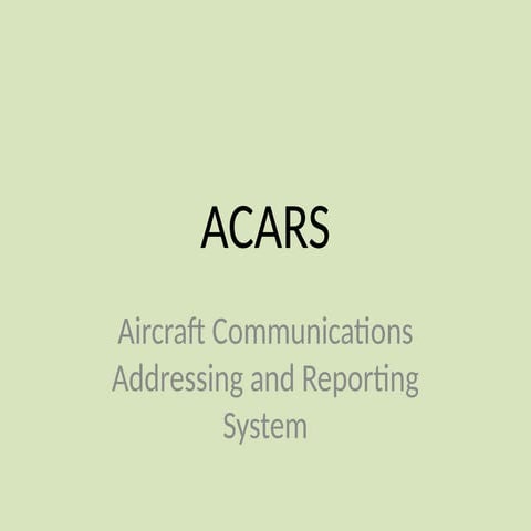 ACARS System de Comunicacion Aeronautica.pptx
