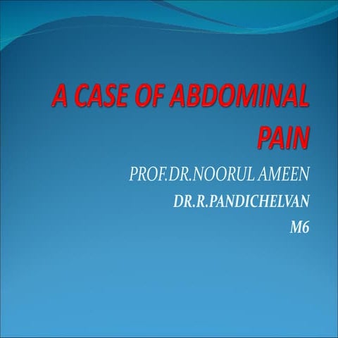 A Case of Henoch-Schonlein Purpura