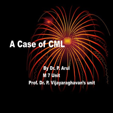 A case of Chronic Myeloid Leukemia