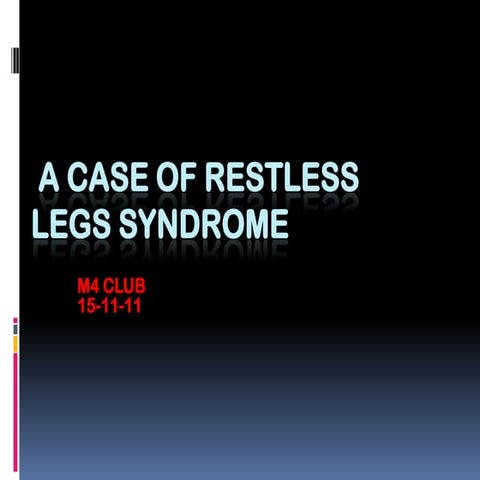 A case of rls | PPT