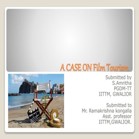 A case on film tourism