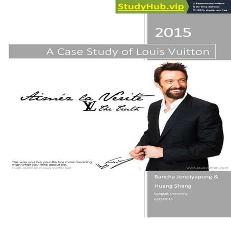 A Case Study Of Louis Vuitton | PDF