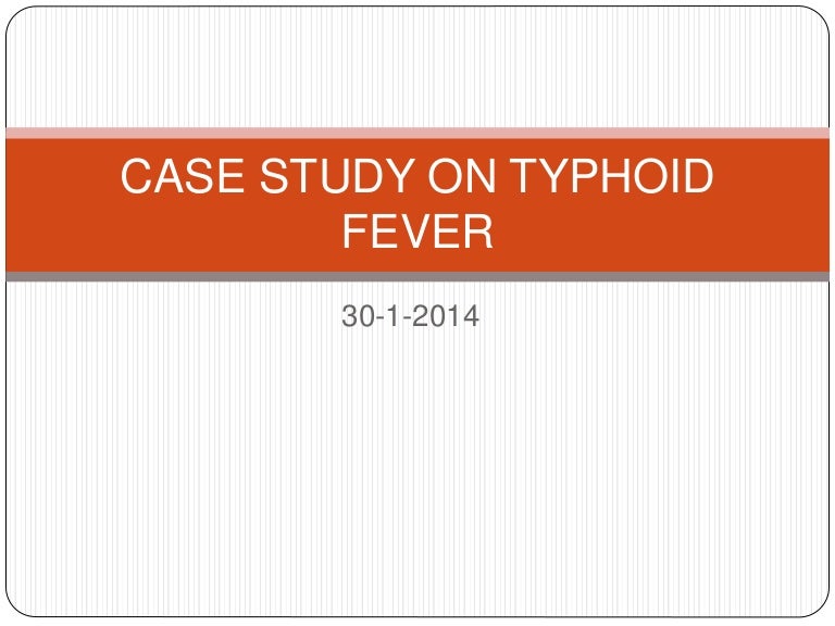 Project on typhoid fever image