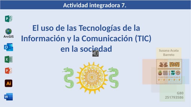 El uso de las Tecnologías de la Información y la Comunicación (TIC) en la soc...