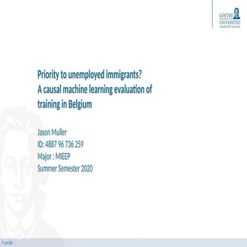 A causal machine learning evaluation of training in Belgium.pptx