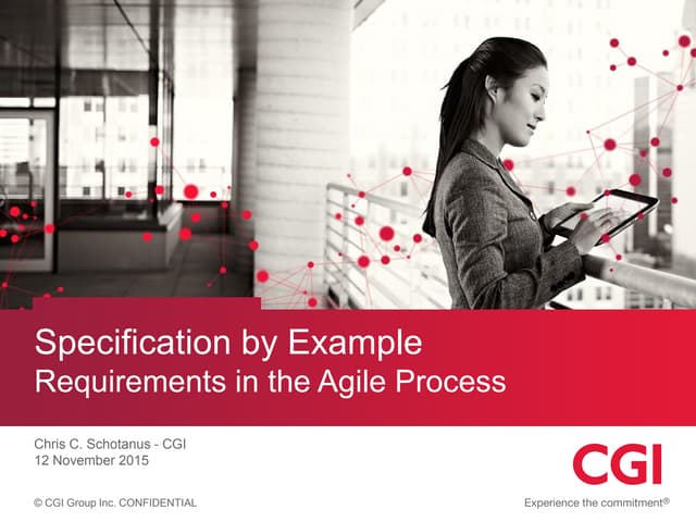 SbE - Requirements in an agile process