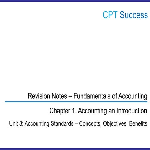 Acc0103. Accounting Standards