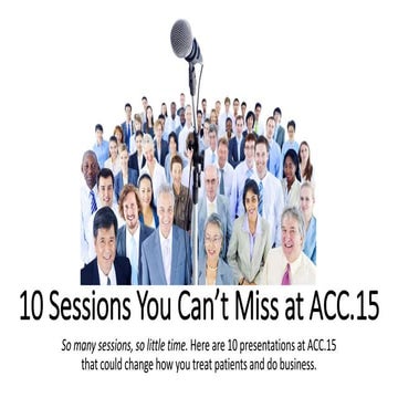 10 Sessions You Can’t Miss at ACC.15