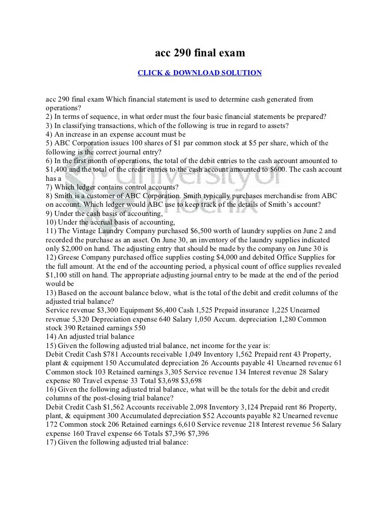 Acc 290 acc290 acc 290 acc290 essay 05 image