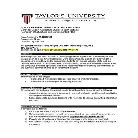 Acc30205 basic accounting assignment   september 2015(1)